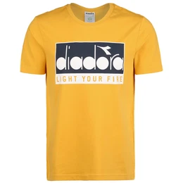 T-Shirt ''''5Palle Targa'''' gelb / weiß / schwarz