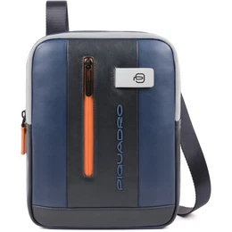 Piquadro Urban Umhngetasche Leder 21 cm blau