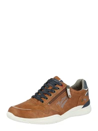 Schnrschuh marine / braun / grau