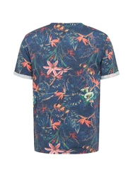 Key Largo Shirt Jungles dunkelblau