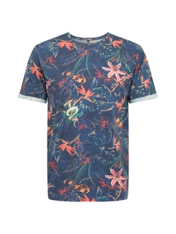 Key Largo Shirt Jungles dunkelblau
