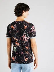 Key Largo Shirt Jungles rot/schwarz