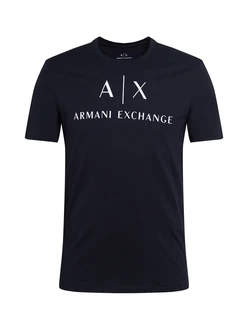 ARMANI EXCHANGE T-Shirt '8NZTCJ' navy/wei