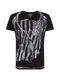 Key Largo Shirt ''''MT RAZOR BLADE'''' schwarz / grau / weiß
