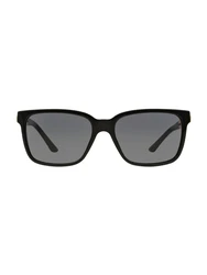 VERSACE Sonnenbrille 'AZETAT' grau/schwarz