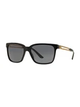 VERSACE Sonnenbrille 'AZETAT' grau/schwarz