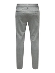 ONLY & SONS Herren Hose ONSMARK grau/wei