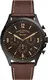 FOSSIL Uhr »FORRESTER CHRONO, FS5608« schwarz / braun