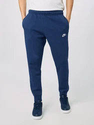 Nike Sportswear Hose 'Club Fleece' marine/weiß