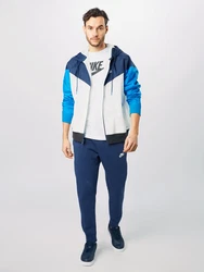 Nike Sportswear Hose 'Club Fleece' marine/weiß