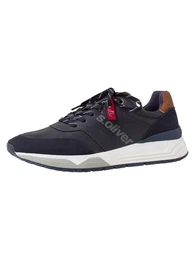 Sneaker grau / dunkelblau