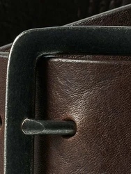 JACK & JONES Gürtel 'Victor' dunkelbraun
