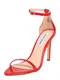 STEVE MADDEN Páskové sandály ''''ABBY''''  červená
