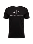 ARMANI EXCHANGE T-Shirt '8NZTCJ' schwarz/wei