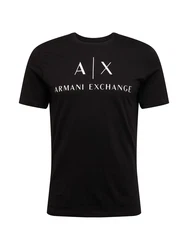 ARMANI EXCHANGE T-Shirt '8NZTCJ' schwarz/wei