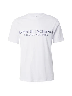 ARMANI EXCHANGE T-Shirt '8NZT72' schwarz/weiß