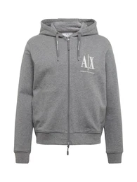Sweatjacke ''''8NZMPP'''' hellgrau