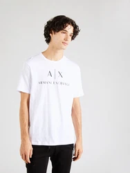 ARMANI EXCHANGE T-Shirt '8NZTCJ' schwarz / wei