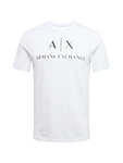 ARMANI EXCHANGE T-Shirt '8NZTCJ' schwarz / wei