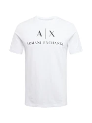 ARMANI EXCHANGE T-Shirt '8NZTCJ' schwarz / wei
