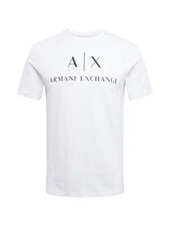 ARMANI EXCHANGE T-Shirt '8NZTCJ' schwarz / wei