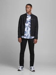 Jack & Jones Bikerjacke JCORocky (1-St) schwarz