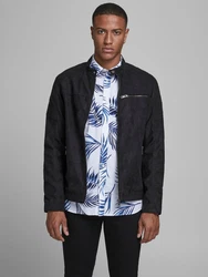 Jack & Jones Bikerjacke JCORocky (1-St) schwarz
