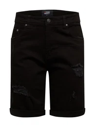 Shorts 'Mr. Orange' black denim