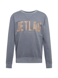 Sweatshirt 'Jetleg Sweatshirt Herr Kules' hellgrau