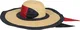 TOMMY HILFIGER Klobouk ''''TOMMY BEACH FEDORA''''  červená / béžová / tmavě modrá