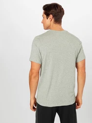 NIKE Sportshirt graumeliert/schwarz
