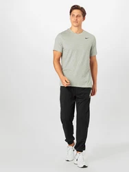 NIKE Sportshirt graumeliert/schwarz