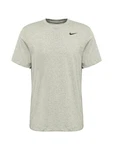 NIKE Sportshirt graumeliert/schwarz