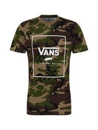 Shirt ''''PRINT BOX'''' grün / weiß / khaki