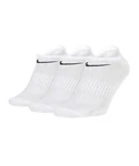 NIKE Sportsocken Everyday LW No-Show 3er Pack schwarz / weiß