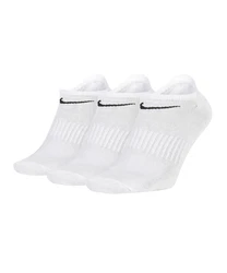 NIKE Sportsocken Everyday LW No-Show 3er Pack schwarz / weiß