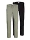 JACK & JONES Hose 'Macro Dave' pastellgrn / schwarz