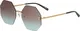 Stella McCartney Sluneční brýle ''SC0233S-001 59''  zlatá / hnědá