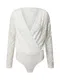 VILA Halenkové body  offwhite