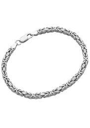FIRETTI Armband ''''Königskettengliederung'''' silber