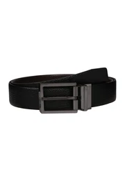 Ledergürtel braun / schwarz