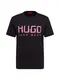 HUGO Shirt ''''Dolive203'''' schwarz