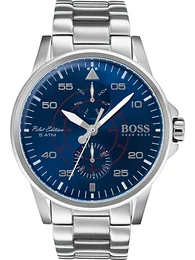 Herren-Uhren Analog Quarz '''' '''' blau / silber