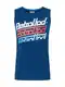 Petrol Industries Top blutrot / blau / weiß