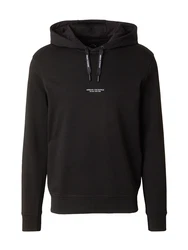 ARMANI EXCHANGE Sweatshirt Hoodie schwarz/weiß