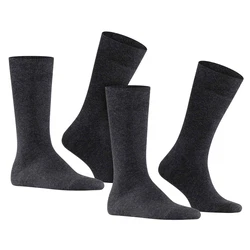 FALKE Socken Swing 2-Pack graumeliert