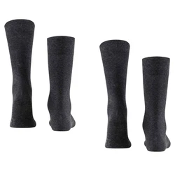 FALKE Socken Swing 2-Pack graumeliert