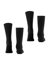 FALKE Socken Swing 2-Pack schwarz