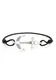 BRUNO BANANI Bruno Banani Armband »Anker, B4034B/90/00« schwarz / silber