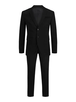 JACK & JONES Anzug Solaris schwarz